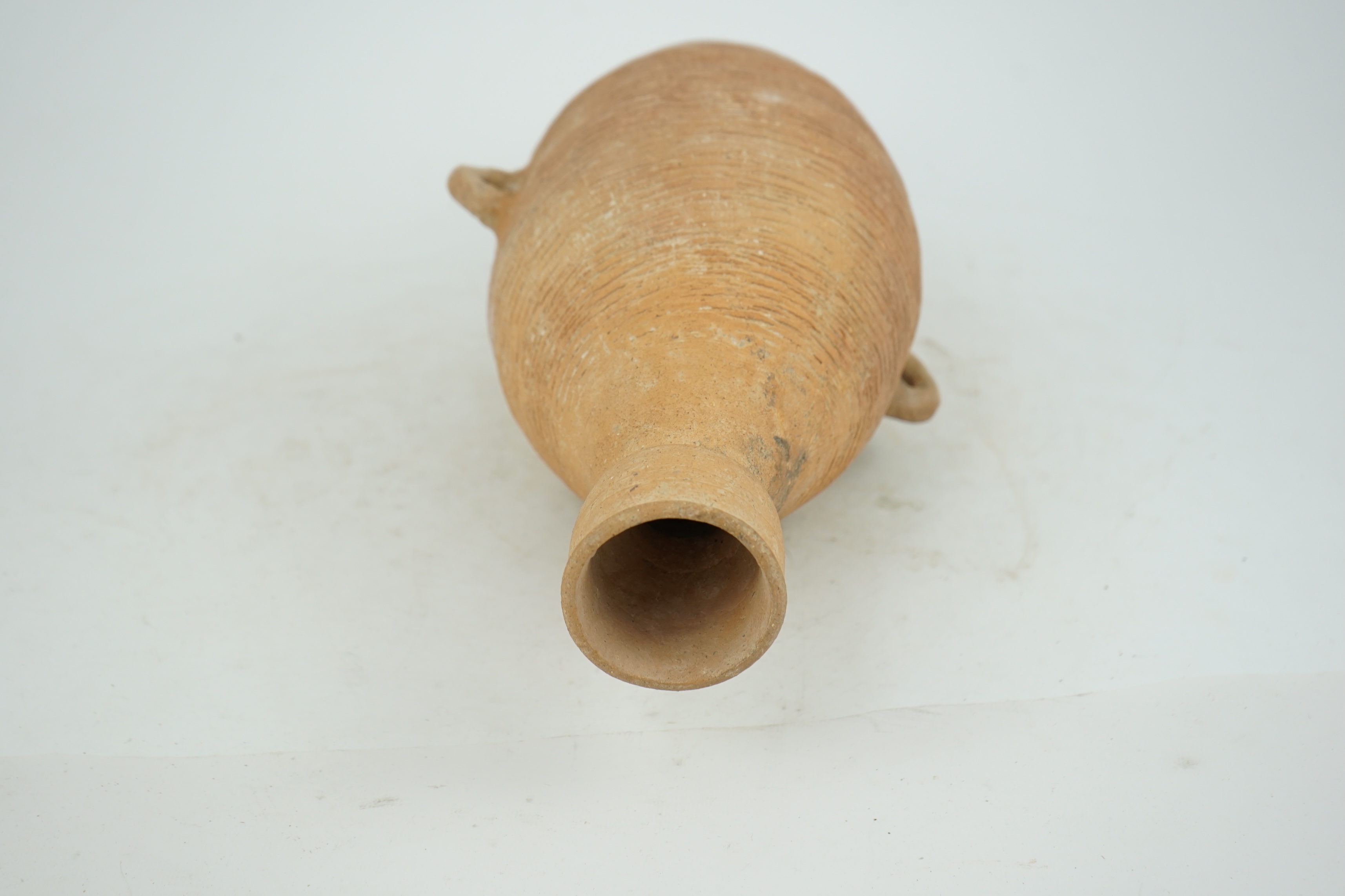 A fine large Chinese Neolithic Banpo pottery amphora, c.4800-4300 BC)